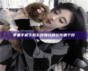 柳林苹果手机下载东西赚钱的软件哪个好 第1张 柳林苹果手机下载东西赚钱的软件哪个好 第1张